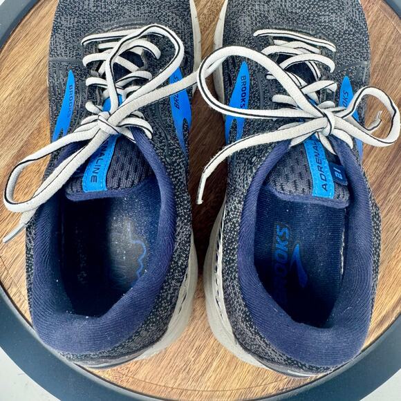 Brooks Adrenaline 21 110491D402 Grey/Blue Men's Size 11D - Picture 2 of 8